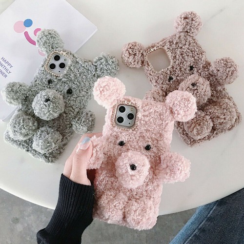 Custodia telefono peluche