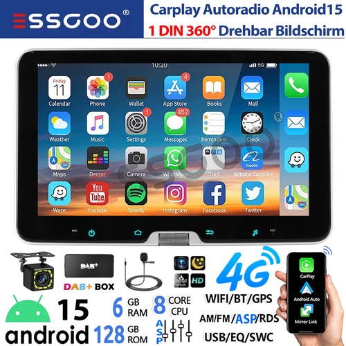 Dab 8core android carplay - dab+, 4g