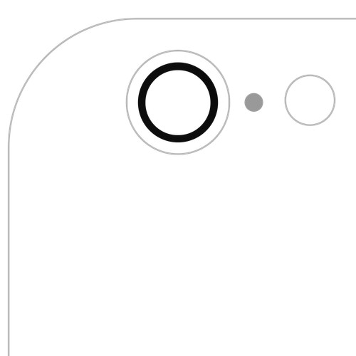 Vetro fotocamera zaffiro