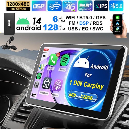 Autoradio din 360 girevole - 360°,